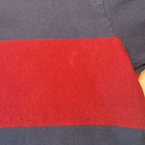 American Eagle Outfitters The Throwback Rugby Polo Cropped Shirt Size Small EUC - Picture 7 of 10